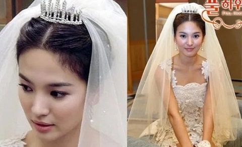 Hóa ra chiếc váy cưới 3 tỷ của Song Hye Kyo không phải là hàng thiết kế  “độc quyền”, nguyên bản là đây nè!